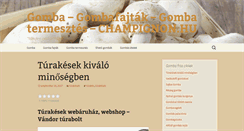 Desktop Screenshot of champignon.hu