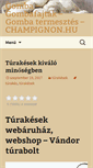 Mobile Screenshot of champignon.hu